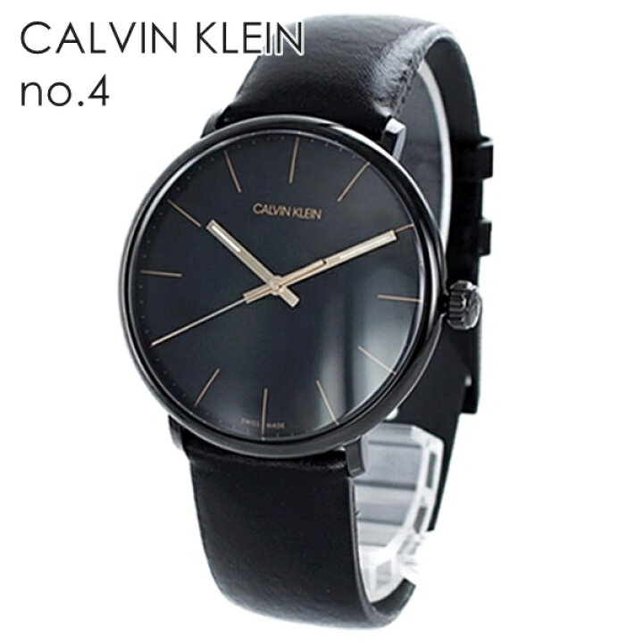 楽天市場 カルバンクライン シティ 男性 代 30代 40代 入社 就職 お祝い 誕生日 メンズ 腕時計 43ミリ クールグレー ブラック 黒 革 レザー 合格 入学 卒業 社会人 ブランド腕時計 Nopple