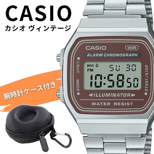 �J�V�I �r���v �����Y ���f�B�[�X CASIO VINTAGE �f�W�^�� �V���o�[ �u���E�� ���^�� ���g�� ���[�P�[�X�t�� �h�� �y�� ������� �C�O���f�� �v���[���g �M�t�g A168WA-5AY ���l ���� ���w