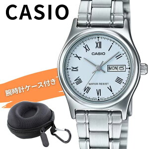 �J�V�I �r���v ���f�B�[�X �u���[ �V���o�[ �A�i���O �V���v�� ���ꂢ�� ���t �j�� ���Ԃ� CASIO �C�O���f�� ������� �r�W�l�X �y�� �v���[���g ���� ���[�P�[�X�t�� �M�t�g LTP-V006D-2B ���l ��