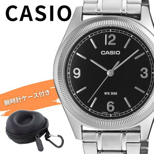 CASIO �J�V�I �����Y ���f�B�[�X �r���v �u���b�N �V���v�� 50m�h�� ���^���x���g �~�j�}�� ���^ �r�W�l�X �J�W���A�� �j�� ���� �v���[���g ���[�P�[�X�t�� MTP-B210D-1AV ���l ���� ���w
