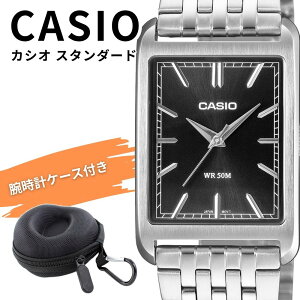 CASIO �`�v�J�V �����Y �r���v �X�N�G�A �u���b�N �V���o�[ �J�V�I �C�O���f�� 50m�h�� �A�i���O ���g�� �v���[���g �M�t�g ���[�P�[�X�t�� MTP-B215D-1AV ���l ���� ���w