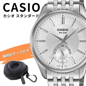 CASIO �`�v�J�V �����Y �r���v �V���o�[ ���^���x���g �J�V�I �C�O���f�� 50m�h�� �A�i���O �v���[���g �M�t�g ���[�P�[�X�t�� MTP-B315D-7AV ���l ���� ���w
