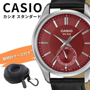 CASIO �`�v�J�V �����Y �r���v ���b�h �u���b�N ���U�[�x���g �J�V�I �C�O���f�� 50m�h�� �A�i���O �v���[���g �M�t�g ���[�P�[�X�t�� MTP-B315L-4AV ���l ���� ���w