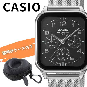 �J�V�I �r���v �����Y �X�N�G�A ���b�V�� ���^�� �u���b�N �V���o�[ ���j ���t �j�� 24���ԕ\�� �A�i���O CASIO �C�O���f�� ������� �r�W�l�X �v���[���g ���[�P�[�X�t�� �M�t�g MTP-M306M-1A ���l