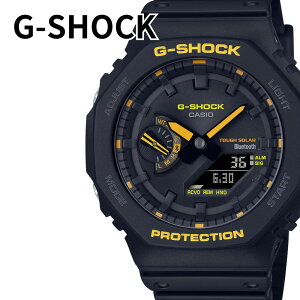 JVI G-SHOCK W[VbN rv Y h ^t\[[ Bluetooth X}zAg y ϏՌ ubN×CCG[ Mtg j a LO COf CASIO v GA-B2100CY-1A NX}