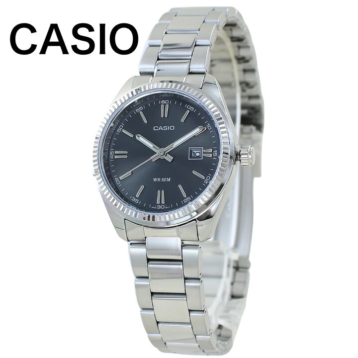 楽天市場】カシオ スタンダード 腕時計 レディース シンプル CASIO  