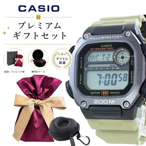 ���b�s���O�� �M�t�g�Z�b�g CASIO �J�V�I �r���v �����Y �f�W�^�� 20�C���h�� 10�N�d�r �X�|�[�c �J�[�L �y�� �C�O���f�� �`�[�v�J�V�I ���v�P�[�X�t�� ��Ɨp �d���p �v���[���g DW-291HX-5A ���l 