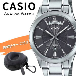�J�V�I �r���v �����Y �V���o�[ �O���[ �A�i���O �f�C�f�C�g 50m�h�� �r�W�l�X CASIO �C�O���f�� �v���[���g �M�t�g ���[�P�[�X�t�� MTP-1381D-8AV ���l ���� ���w