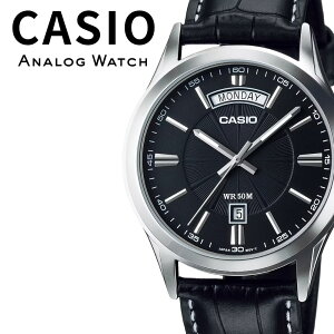 ���Ȃ� �J�V�I �r���v �����Y �u���b�N ���U�[ �u���b�N �A�i���O �f�C�f�C�g 50m�h�� �r�W�l�X CASIO �C�O���f�� �v���[���g �M�t�g MTP-1381L-1AV ���l ���� ���w