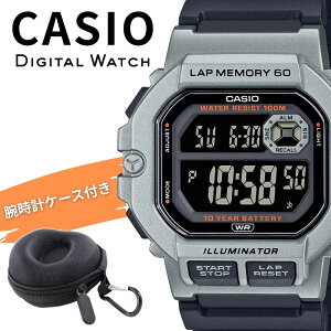 �J�V�I �r���v �����Y ���f�B�[�X �u���b�N �f�W�^�� ���j�Z�b�N�X CASIO �C�O���f�� 10�N�d�r 100m�h�� ���b�v�������[60 LED���C�g �v���[���g �M�t�g ���[�P�[�X�t�� WS-1400H-1BV ���l ���� ���w
