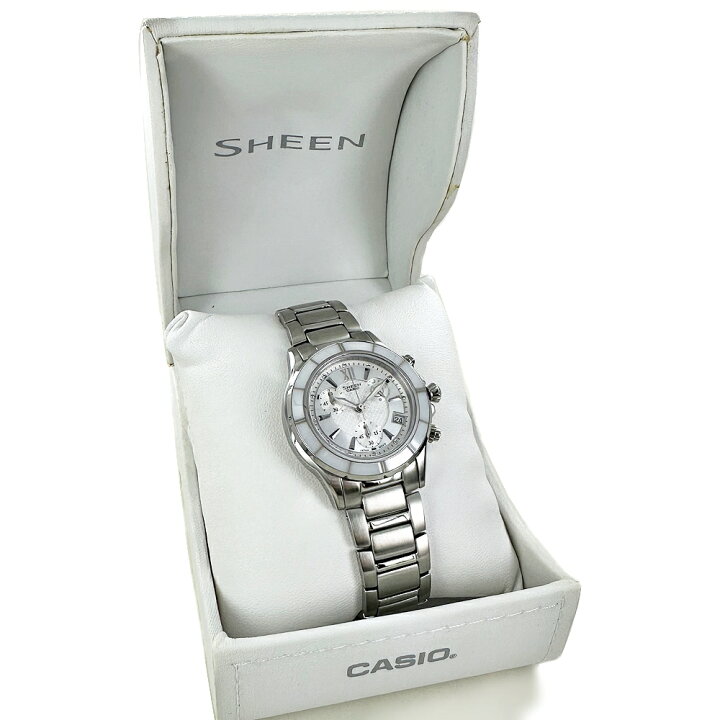 楽天市場】カシオ シーン 腕時計 手表 レディース 母の日 大人 女性  