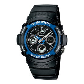 カシオ Gショック 時計 メンズ 腕腕時計 アナデジ 多機能 ブラック AW-591-2A 誕生日プレゼント 卒業 入学 お祝い