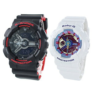 Gショック ベビーG 防水 腕時計 手表 仕事用 登山 アウトドア キャンプ ハードワーク Gショック ペア 夫婦 親 結婚祝い ペアウォッチ G-SHOCK BABY-G ジーショック ベビージー ブラック ホワイト