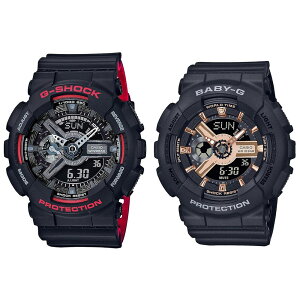 CASIO �J�V�I G�V���b�N �x�r�[G �r���v ��\ �y�A�E�H�b�` �f�W�^�����A�i���O �A�i�f�W ���b�h ���[�Y�S�[���h �u���b�N 20�C���h��/10�C���h�� �C�O���f�� GA-110HR-1ABA-110XRG-1A �a�����v���[��