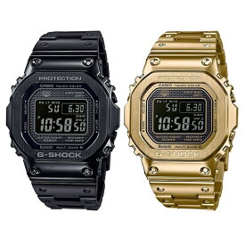 【選べる2モデル】CASIO G-SHOCK Gショック ジーショック カシオ 時計 メンズ 腕時計 ORIGIN オリジン 電波受信 タフソーラー Bluetooth スマートフォンリンク フルメタル GMW-B5000GD 国内正規品 誕生日プレゼント 内祝い 父の日 お祝い