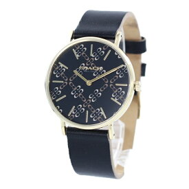 COACH コーチ 時計 レディース 腕時計 ブラック レザー 革ベルト 可愛い ロゴデザイン こーち 14503440 誕生日プレゼント 内祝い 父の日 お祝い