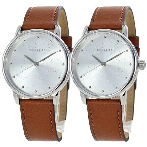 お揃い カップル 大人 コーチ ペアウォッチ 腕時計 手表 ペアギフト レザー時計 ペア 夫婦 両親 両親贈呈品 結婚式 結婚記念日 ブランド クリスマス プレゼント ランキング お祝い