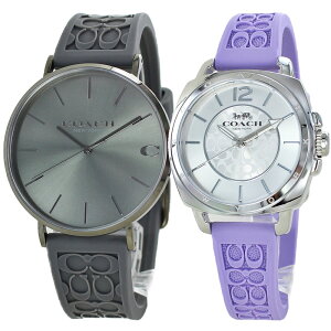ペア カップル 大人 コーチ ペアウォッチ 腕時計 手表 メンズ レディース 柔らかい シリコンベルト ペアギフト おすすめ 夫婦 両親結婚祝い ブランド 時計 シンプル 誕生日 結婚記念日 クリ