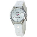 コーチ 腕時計 手表 レディース おしゃれ 10代 20代 誕生日 記念日 白 シリコン ラバー かわいい 時計 女友達 彼女 妻 女性 ギフト 贈り物 成人 卒業 入学