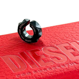 ディーゼル 片耳イヤーカフ イヤカフ メンズ レディース ユニセックス ステンレス ブラック おしゃれ シングル ブランド アクセサリー 誕生日 ギフト DIESEL DX1556001 クリスマス プレゼント ラ