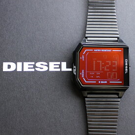 デジタル 腕時計 メンズ ディーゼル ユニセックス ブラック ステンレス 男性 ギフト プレゼント 記念日 旦那 プレゼント 彼氏 父親 メンズ腕時計 内祝い 父の日 お祝い