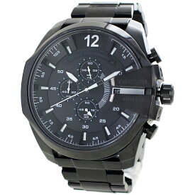 ディーゼル 時計 メンズ 腕時計 ブラック クロノグラフ デイカレンダー メガチーフ DZ4283 ビジネス 男性 誕生日ギフト 記念日 内祝い 父の日 お祝い