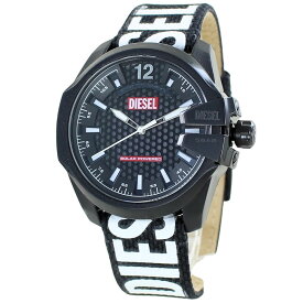 ディーゼル 時計 ソーラー 腕時計 かっこいい メンズ ブラック 文字盤 黒 エコ素材 BABY CHIEF メンズ腕時計 誕生日プレゼント 男性 彼氏 夫 旦那 父親 記念日 お祝い ギフト DIESEL 内祝い 父の日 お祝い