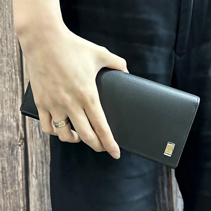 楽天市場】ラッピング済 ギフトセット ダンヒル 長財布 革 メンズ 父の  