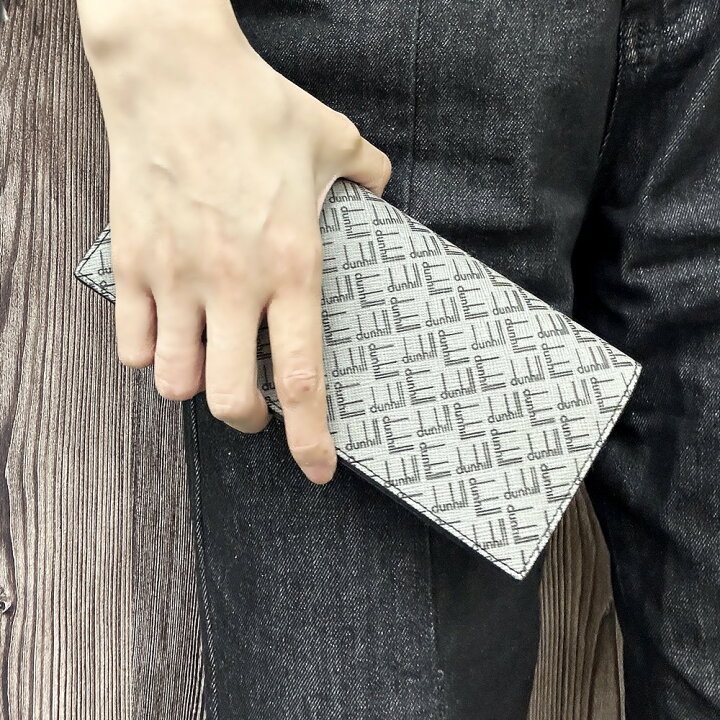 楽天市場】ダンヒル シグネチャー 長財布 小銭入れ付 メンズ 父の日  