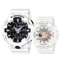楽天市場】G－SHOCK ホワイト（ペアウォッチ｜腕時計）の通販