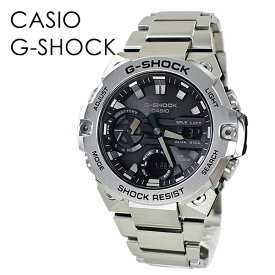 ソーラー充電 衝撃に強い 男性 Bluetooth アウトドア カッコいい 操作しやすい CASIO G-SHOCK G-STEEL Gショック ジーショック カシオ メンズ 腕時計 アナデジ 海外モデル 内祝い 母の日 お祝い