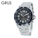 グルス ボイス 腕時計 手表 時刻調整不要！電波 音声 時刻 しゃべる時計 おしゃれ 全盲 弱視者 老眼 メンズ 男性 お年寄り 高齢者 黒 文字盤 シルバー 誕生日プレゼント クリスマス プレゼント ランキング お祝い