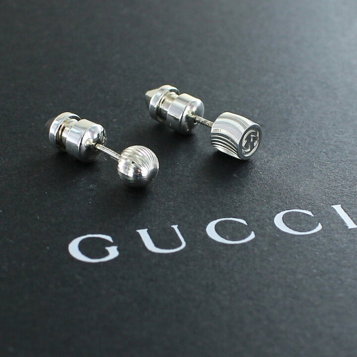 楽天市場】GUCCI グッチ ピアス レディース シルバー925 両耳ピアス 