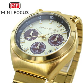 正規品 MINI FOCUS レディース腕時計 おしゃれ 高級感 レディース 腕時計 ゴールド ステンレス クオーツ 大人 女性 向け 時計 誕生日プレゼント 彼女 妻 女友達 ギフト 記念日 就職祝い クリスマス プレゼント ランキング お祝い