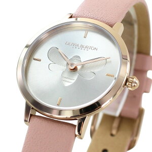 オリビアバートン 腕時計 レディース ブランド アナログ 革ベルト ピンク スリム 蜂 シンプル かわいい おしゃれ 誕生日プレゼント 10代 20代 女性 就職祝い 転勤 退職 お祝い 女友達 彼女 記