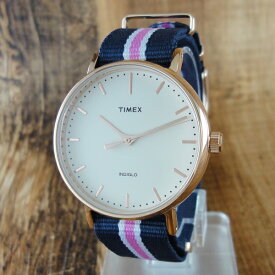 国内正規品 タイメックス 時計 レディース 腕時計 ウィークエンダー フェアフィールド ピンク ネイビー TW2P91500 誕生日プレゼント 内祝い 父の日 お祝い