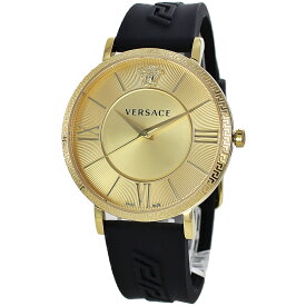 ヴェルサーチェ 腕時計 レディース ユニセックス ヴェルサーチ 女性 プレゼント 時計 ブラック ラバーベルト 実用的 ギフト ハイブランド 20代 30代 40代 記念日 誕生日 おしゃれ シンプル フォーマル ビジネス 内祝い 父の日 お祝い