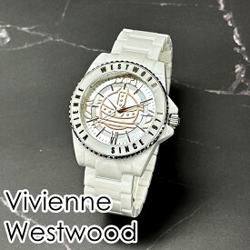 ヴィヴィアンウエストウッド 腕時計 メンズ レディース セラミック ホワイト ブレスレット 時計 10代 20代 30代 誕生日プレゼント おしゃれ ブランド 彼氏 彼女 記念日 ギフト 内祝い 父の日 お祝い
