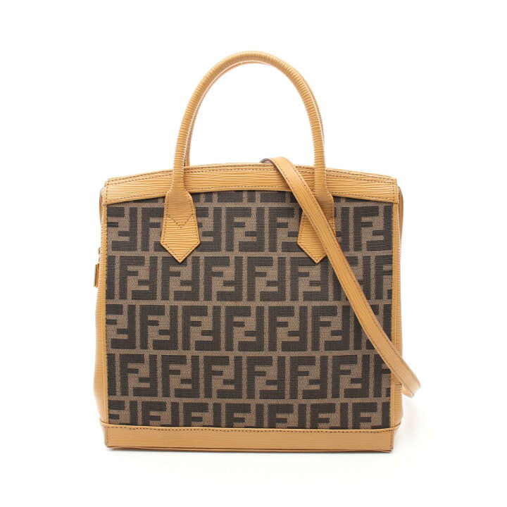 楽天市場】フェンディ FENDI ズッカ ハンドバッグ バッグ キャンバス  