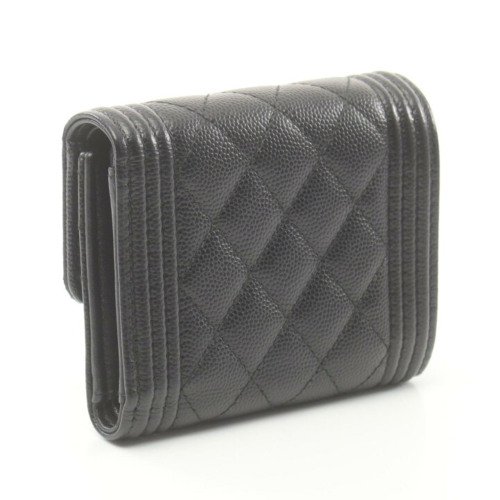 楽天市場】シャネル CHANEL ボーイシャネル 三つ折り財布 財布 
