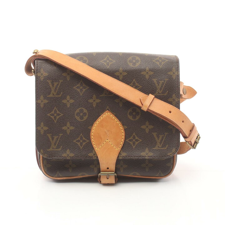 楽天市場】ルイ・ヴィトン LOUIS VUITTON カルトシエールMM モノグラム  