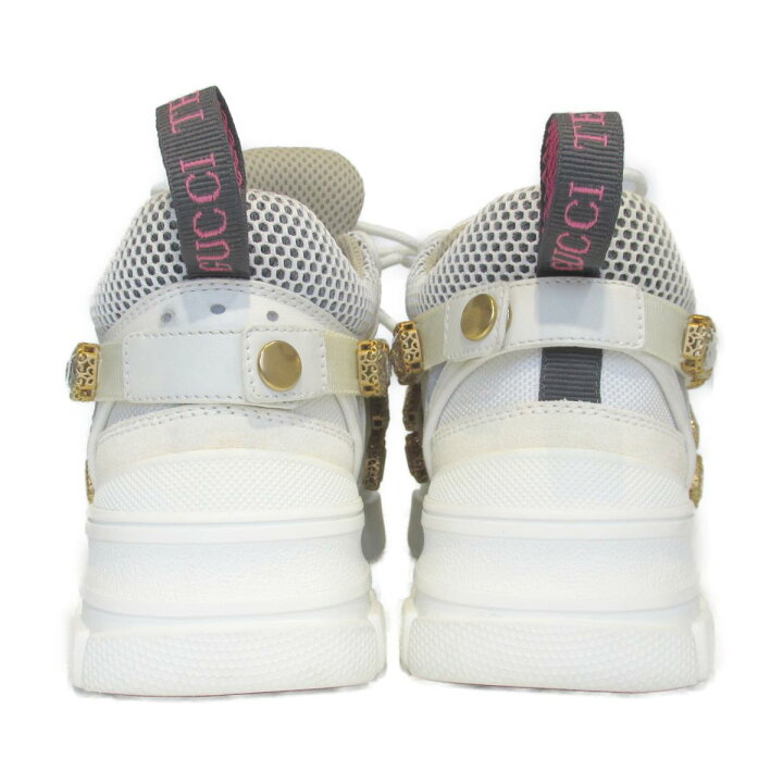楽天市場】グッチ GUCCI スニーカー ラインストーンベルト付き 