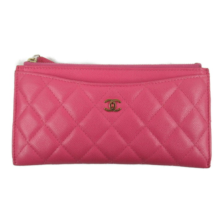 楽天市場】シャネル CHANEL スリ4ウォレット 長財布 ラウンド長財布  