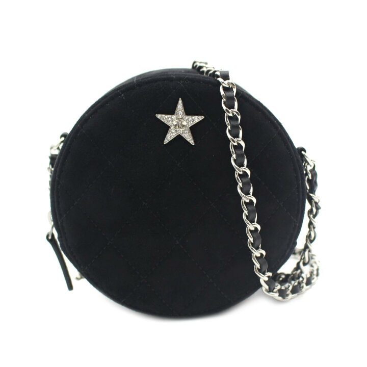 楽天市場】シャネル CHANEL ラウンドポーチ チェーンショルダーバッグ 