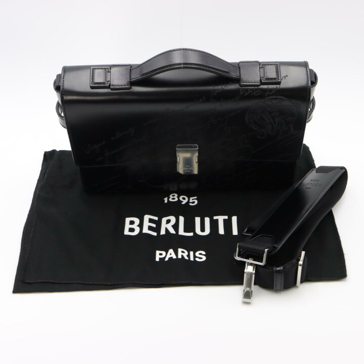 楽天市場】ベルルッティ Berluti プリズム スクリット ブリーフケース  
