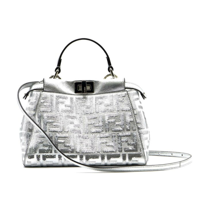 楽天市場】フェンディ FENDI ミニピーカブー 2way ショルダーバッグ  