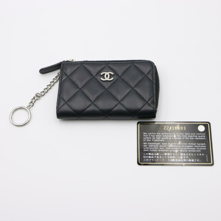 楽天市場】シャネル CHANEL キーリング付きコインケース 小銭入れ 