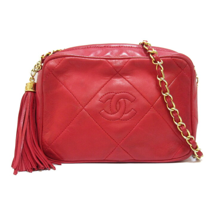 楽天市場】シャネル CHANEL フリンジ チェーンショルダーバッグ 