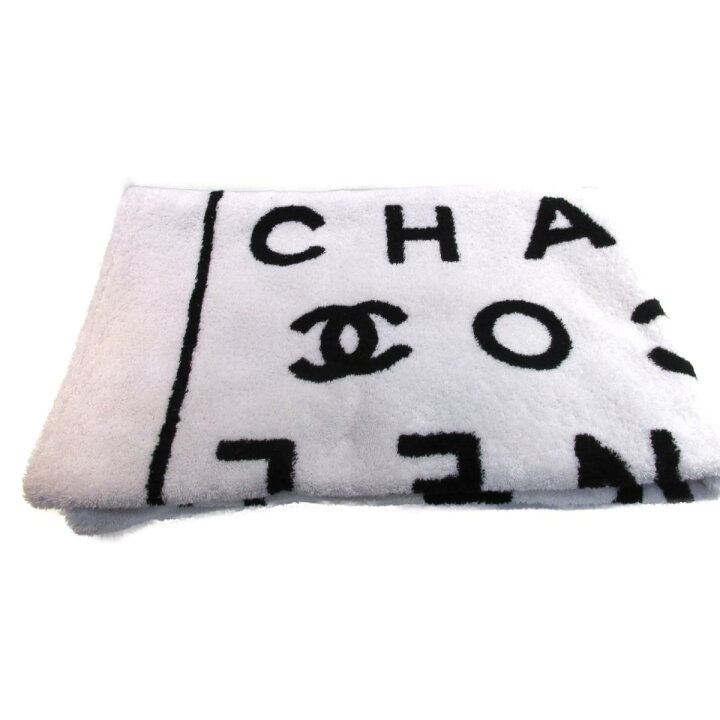 楽天市場】シャネル CHANEL ビーチタオル タオル 衣料品 コットン 