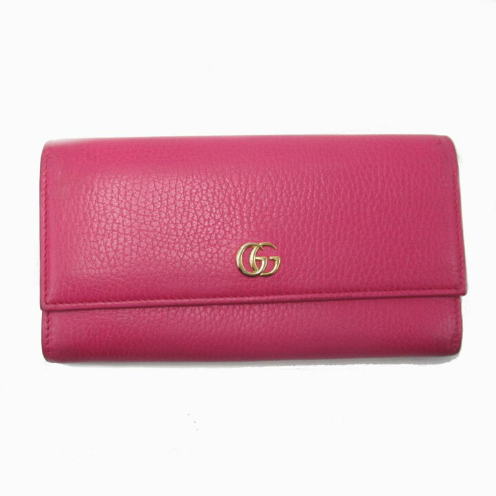 楽天市場】グッチ GUCCI GGプチマーモント二つ折財布 二つ折り財布 